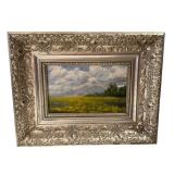 Framed Original Landscape Painting by O