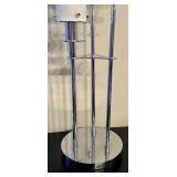 Modern 3-Light Table Lamp with Frosted Glass Shades