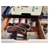 JET Grinder and Buffer on Rolling Workbench with Storage