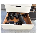 JET Grinder and Buffer on Rolling Workbench with Storage