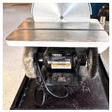 JET Grinder and Buffer on Rolling Workbench with Storage