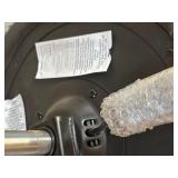 Adjustable Metal Workshop Stool with Padded Seat