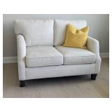 Like New Loveseat with Luxurious Textured Fabric