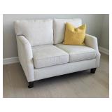 Like New Loveseat with Luxurious Textured Fabric