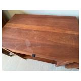 Pair of Solid Wood Nightstands with Single Drawer