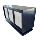Contemporary Black Credenza