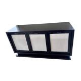Contemporary Black Credenza