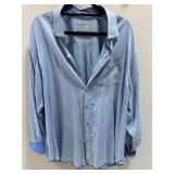 Tommy Bahama Jeans Island Crafted Light Blue Long Sleeve Shirt