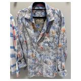 Tommy Bahama Relax Mens Long Sleeve Shirts, Set of 2, Plaid and Floral