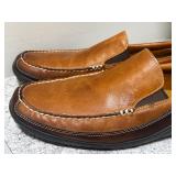 Cole Haan Brown Leather Slip-On Loafers Size 12M