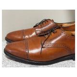 Allen Edmonds Sandford 12D Brown Leather Dress Shoes