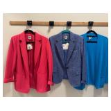 Set of 2 Anne Klein Women’s Blazers and Cardigan Sweater