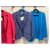 Set of 2 Anne Klein Women’s Blazers and Cardigan Sweater