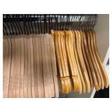 Collection of  Wooden Clothes Hangers
