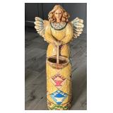 Heartwood Creek by Jim Shore 25" Angel Figurine with Basket