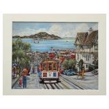 K. Diesner San Francisco Cable Car Art Print