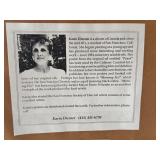 Karin Diesner Framed Golden Gate Bridge Artwork