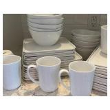 Crate and Barrel Mercer Dinnerware Set
