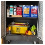 G - Gladiator Metal Storage Cabinet with Garage Supplies