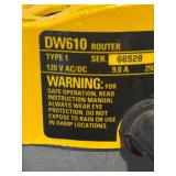 G - DeWalt DW610 Router 120V 9.0A with Dual Handles