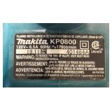 G - Makita KP0800 3-1/4 in. Electric Hand Planer with Hard Case