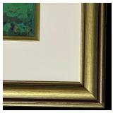 Framed Coastal Impressionist Art Print