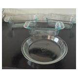 DR - Collection of Pyrex Glass Bakeware and Corning Ware Casserole Dishes