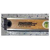 G - Set of 2 48-Inch Levels by Stanley FatMax and Johnson EcoTech