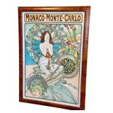 LL - Limited Edition Monaco Monte-Carlo Art Print Framed