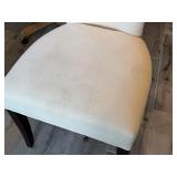 LL - Set of 4 Crate & Barrel Upholstered Dining Chairs