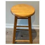LL - Wooden Counter Stool