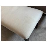 LL - Upholstered Bench with Metal Base