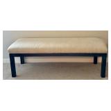 LL - Upholstered Bench with Metal Base