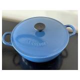 Le Creuset Blue 22cm Round Dutch Oven