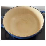 Le Creuset Blue 22cm Round Dutch Oven
