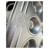 K - Large Collection of Baking Supplies including Cuisinart Hand Mixer, Pans, and Bakeware