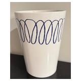 Kate Spade Charlotte Street Porcelain Waste Basket