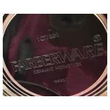 K - Farberware Ceramic Nonstick Cookware Set with Large Roaster and Assorted Pans