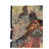 G - Maple Leaves Area Rug 5x8 ft Autumn Tapestry Style