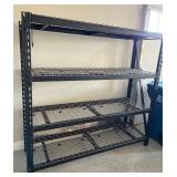 4-Tier Heavy Duty Metal Shelving Unit