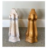 Pair of Decorative Wood Corbels 14 Inch Architectural Brackets