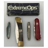 Misc. Vintage Pocket Knives And More (ExtremeOps Knife Missing Spring)