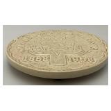 RED WING Minnesota Centennial Plaque 1858-1958 6 3/4" (Small Chips Present)