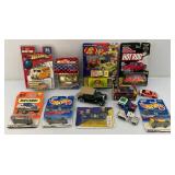 Misc. Die-Cast Miniatures Including Hot Wheels, NASCAR And More (Most On ard)