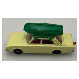 Vintage Matchbox Lesney Miniature Cars Including #71 Jeep Gladiator, And #45 Ford Corsair With Roof Rack And Boat  (VERY GOOD CONDITION)