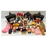 Large Group Of Misc. Dolls & More