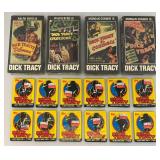 Vintage DICK TRACY VHS (Factory Sealed) & Trading Cards Sealed)