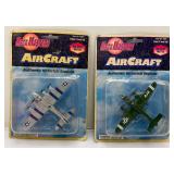 Vintage Mega Masters Miniature Die-Cast Aircraft (NOC))