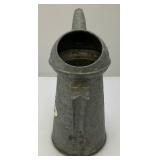 Two Vintage Galvanized Oil Cans Including HUFFY