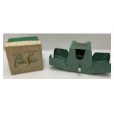Vintage Ely Culbertson Canasta Shuffler With Original Box (Works)